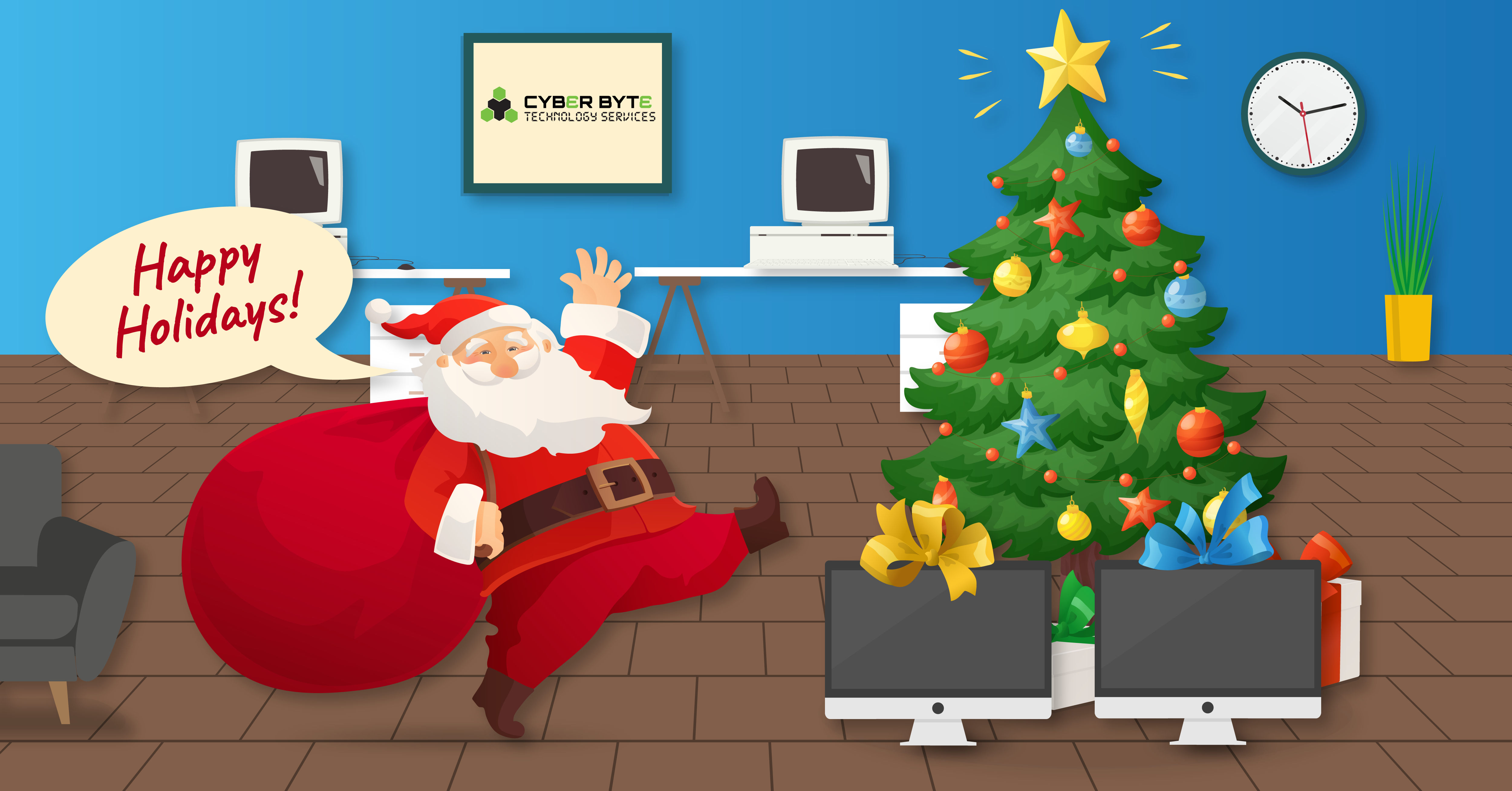 Christmas Card from Cyber Byte
